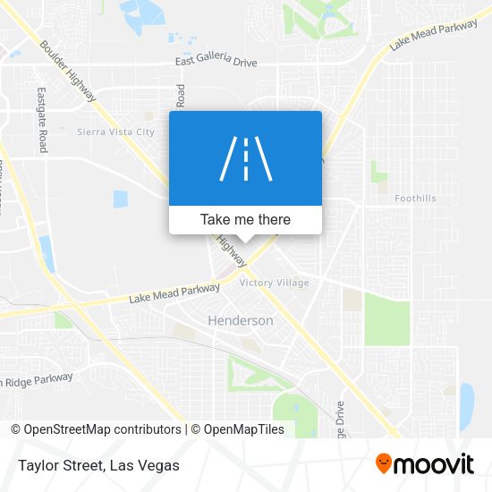Mapa de Taylor Street