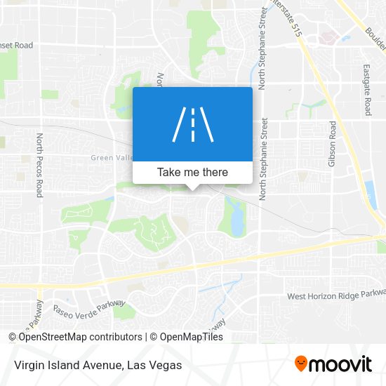 Virgin Island Avenue map