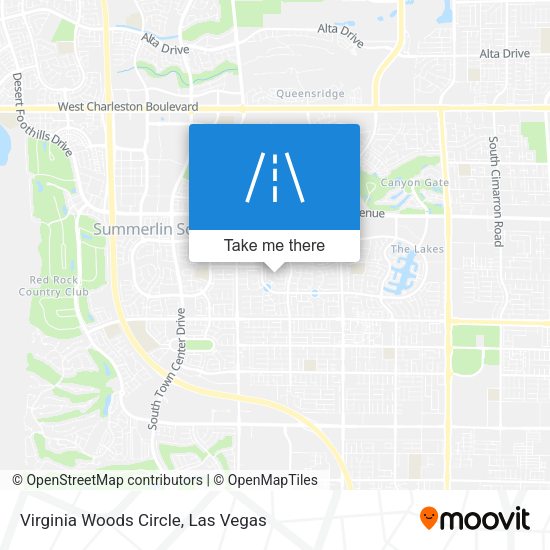 Mapa de Virginia Woods Circle