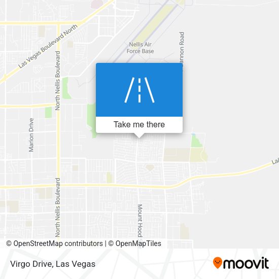 Mapa de Virgo Drive