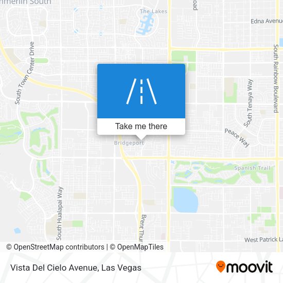 Mapa de Vista Del Cielo Avenue