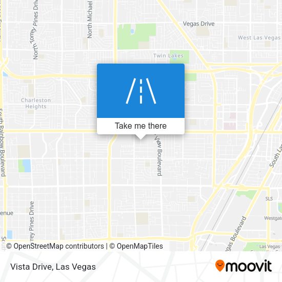 Mapa de Vista Drive