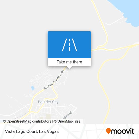 Vista Lago Court map