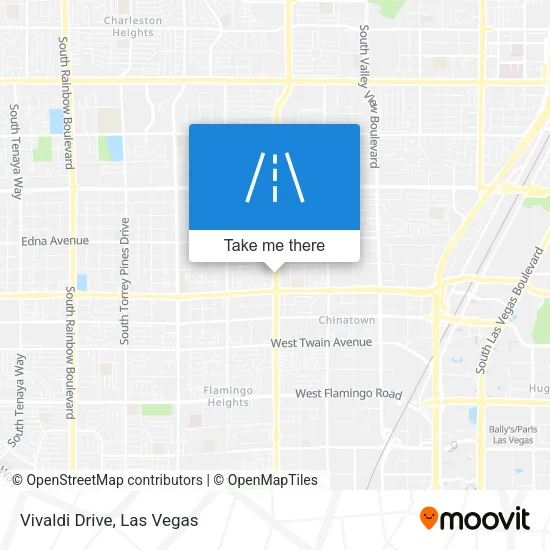Vivaldi Drive map