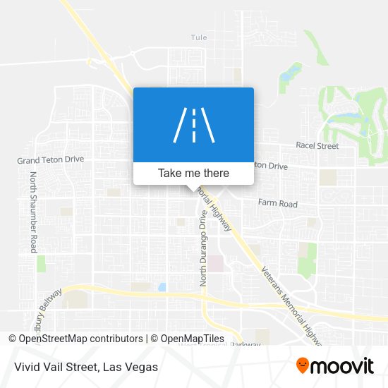 Vivid Vail Street map