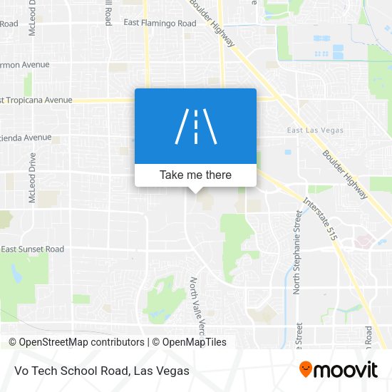 Mapa de Vo Tech School Road