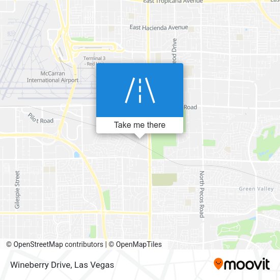 Mapa de Wineberry Drive