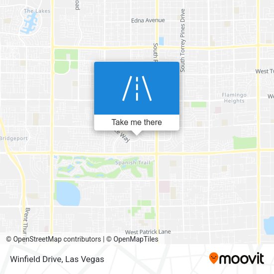 Mapa de Winfield Drive