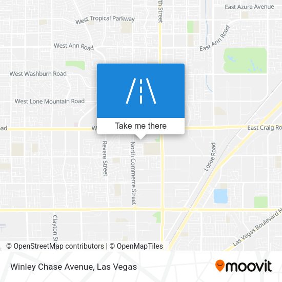 Winley Chase Avenue map