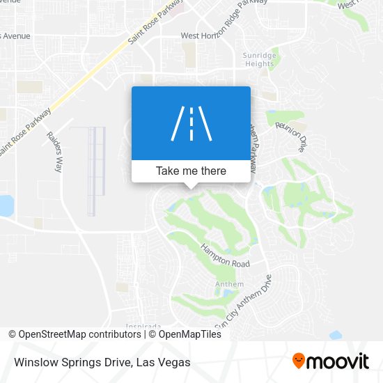 Winslow Springs Drive map
