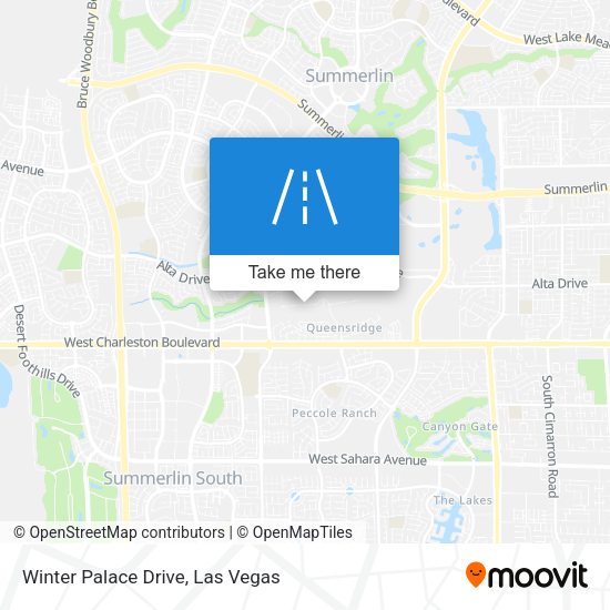 Mapa de Winter Palace Drive