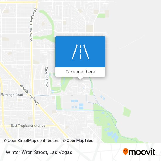 Mapa de Winter Wren Street