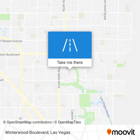 Winterwood Boulevard map
