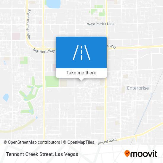 Tennant Creek Street map