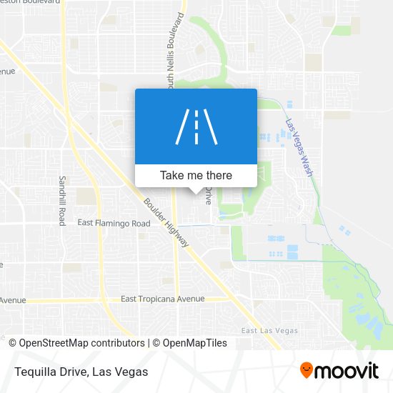 Mapa de Tequilla Drive