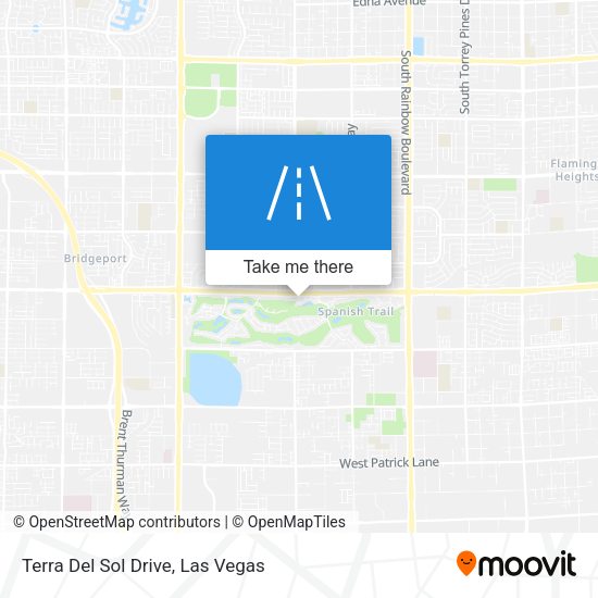 Terra Del Sol Drive map