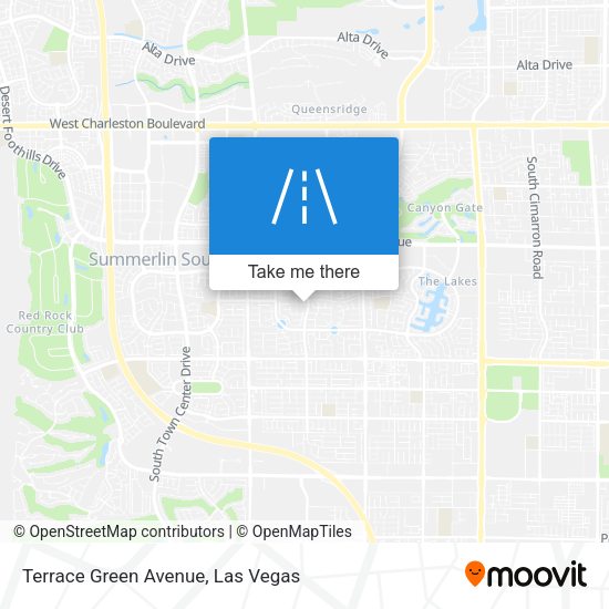 Terrace Green Avenue map