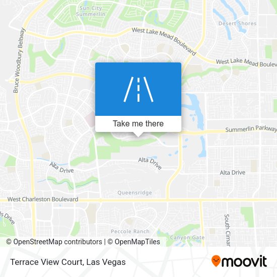 Terrace View Court map