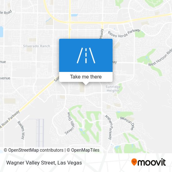 Wagner Valley Street map