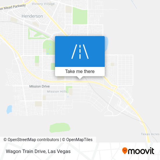 Mapa de Wagon Train Drive