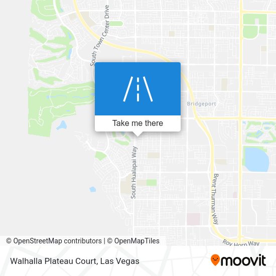 Walhalla Plateau Court map