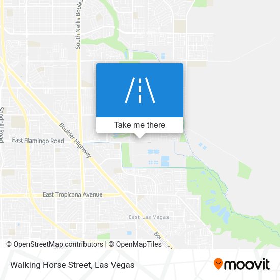 Walking Horse Street map