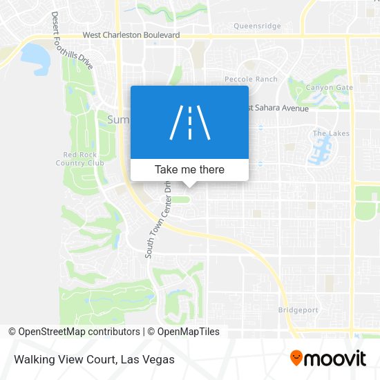 Walking View Court map