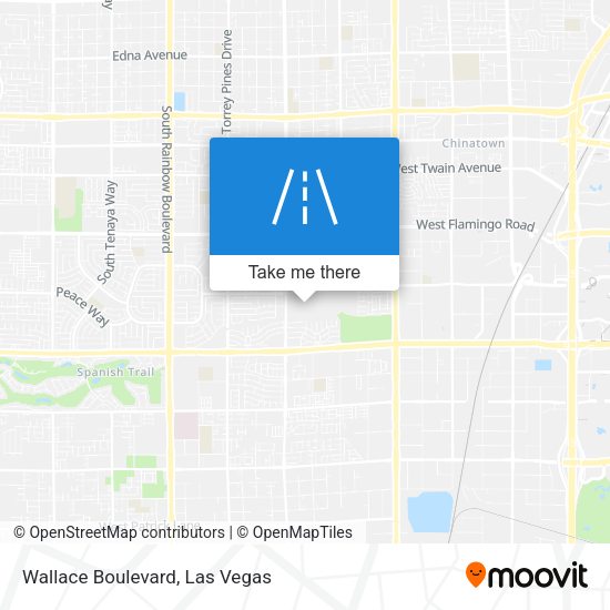 Mapa de Wallace Boulevard