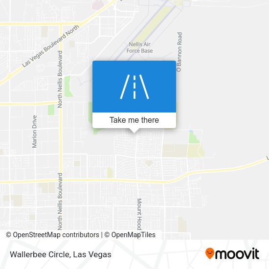 Wallerbee Circle map