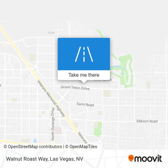Walnut Roast Way map