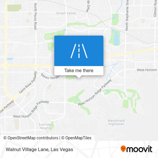 Mapa de Walnut Village Lane