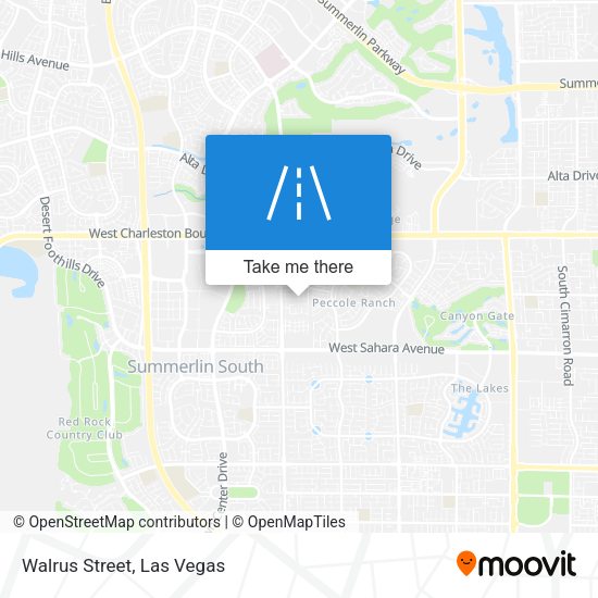 Mapa de Walrus Street