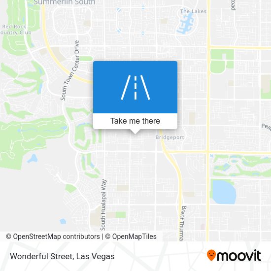 Wonderful Street map