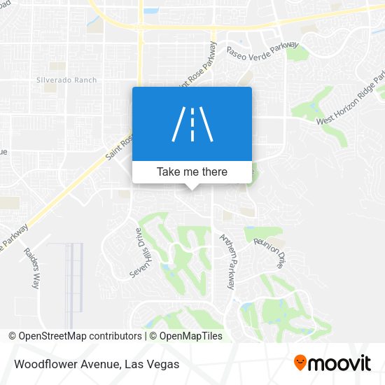 Woodflower Avenue map