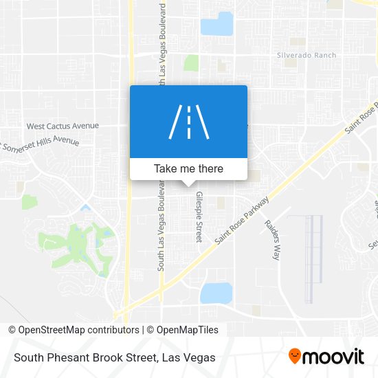 Mapa de South Phesant Brook Street