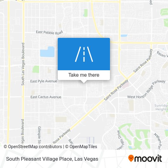 South Pleasant Village Place map