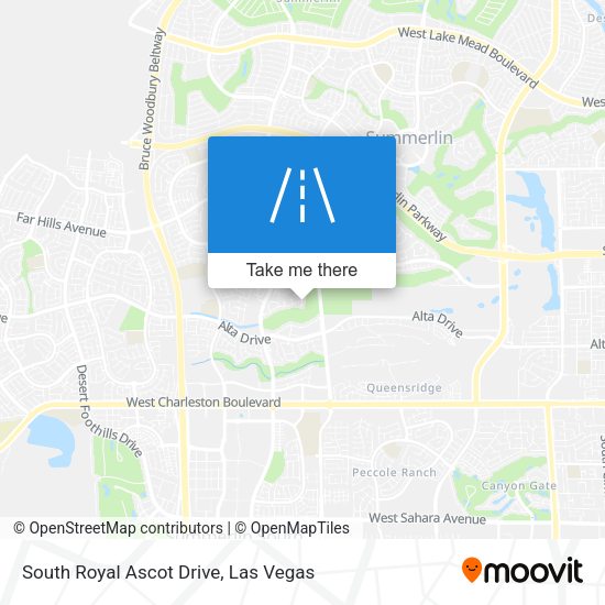 South Royal Ascot Drive map