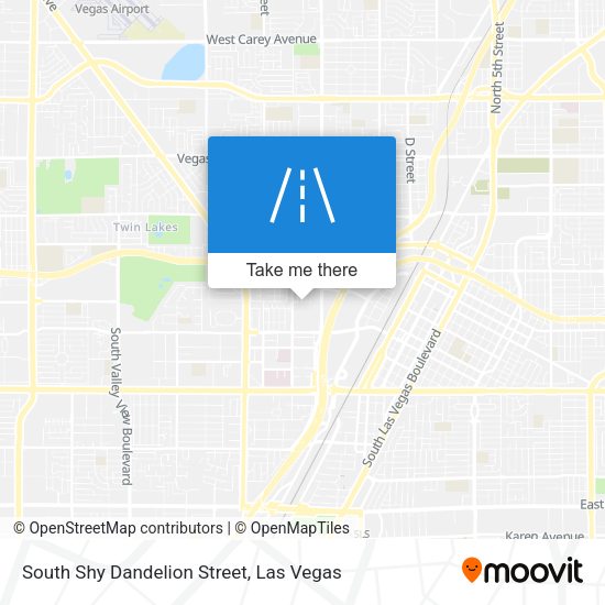 Mapa de South Shy Dandelion Street