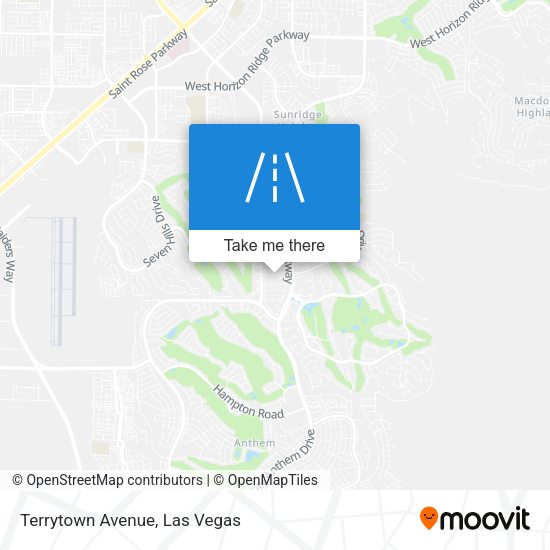 Terrytown Avenue map