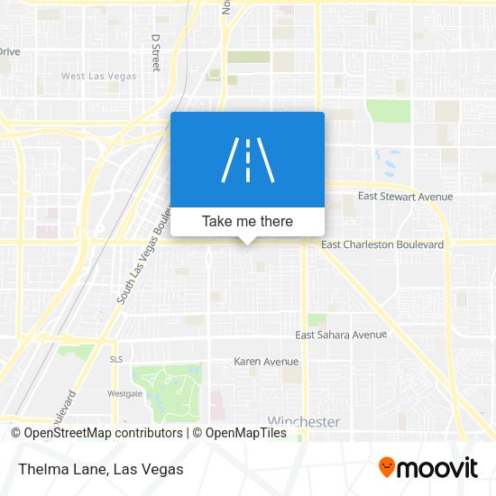 Mapa de Thelma Lane