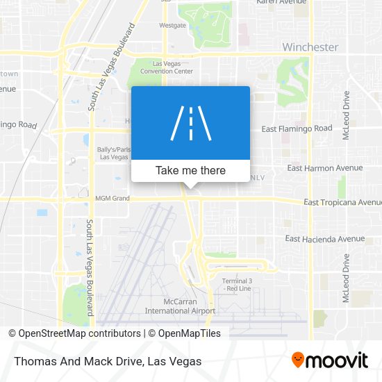 Mapa de Thomas And Mack Drive