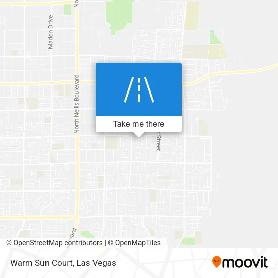 Warm Sun Court map