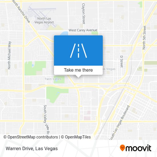 Mapa de Warren Drive