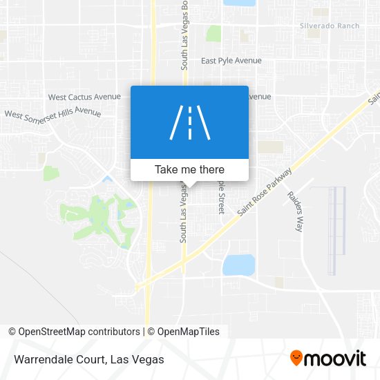 Warrendale Court map