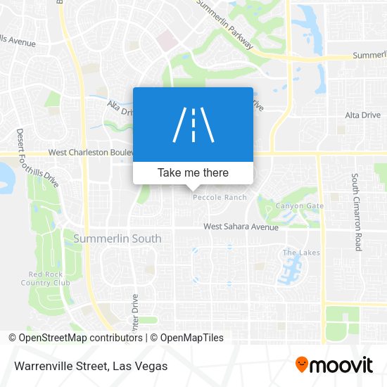 Warrenville Street map