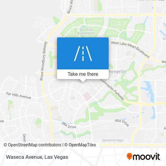 Mapa de Waseca Avenue