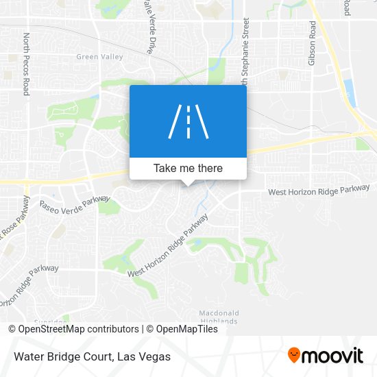 Mapa de Water Bridge Court