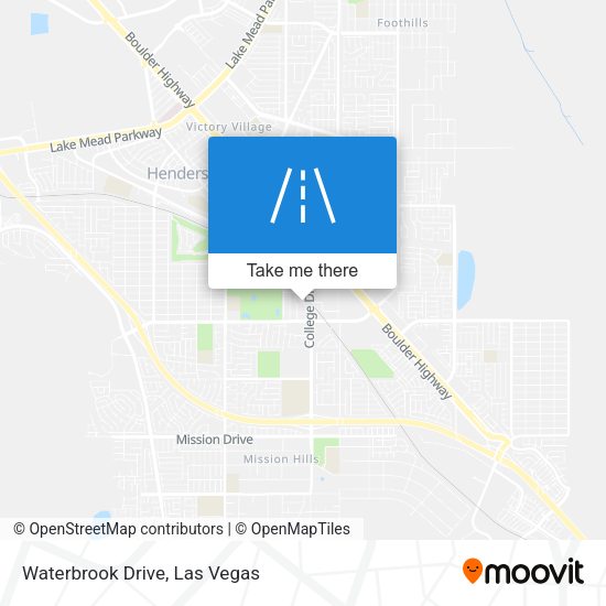 Waterbrook Drive map