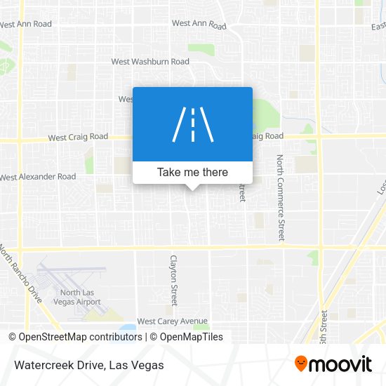 Mapa de Watercreek Drive