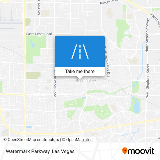 Watermark Parkway map
